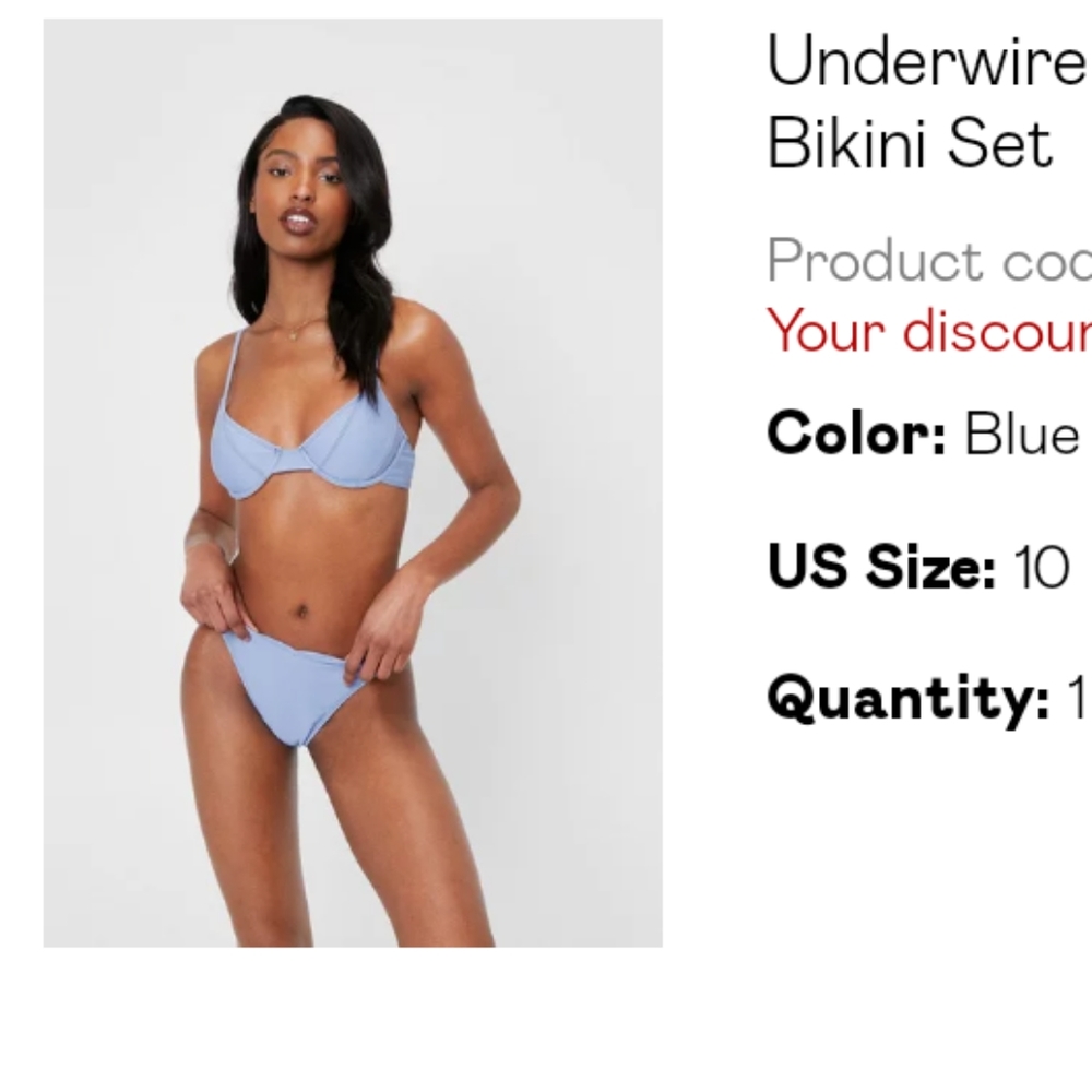 Periwinkle Swimsuit